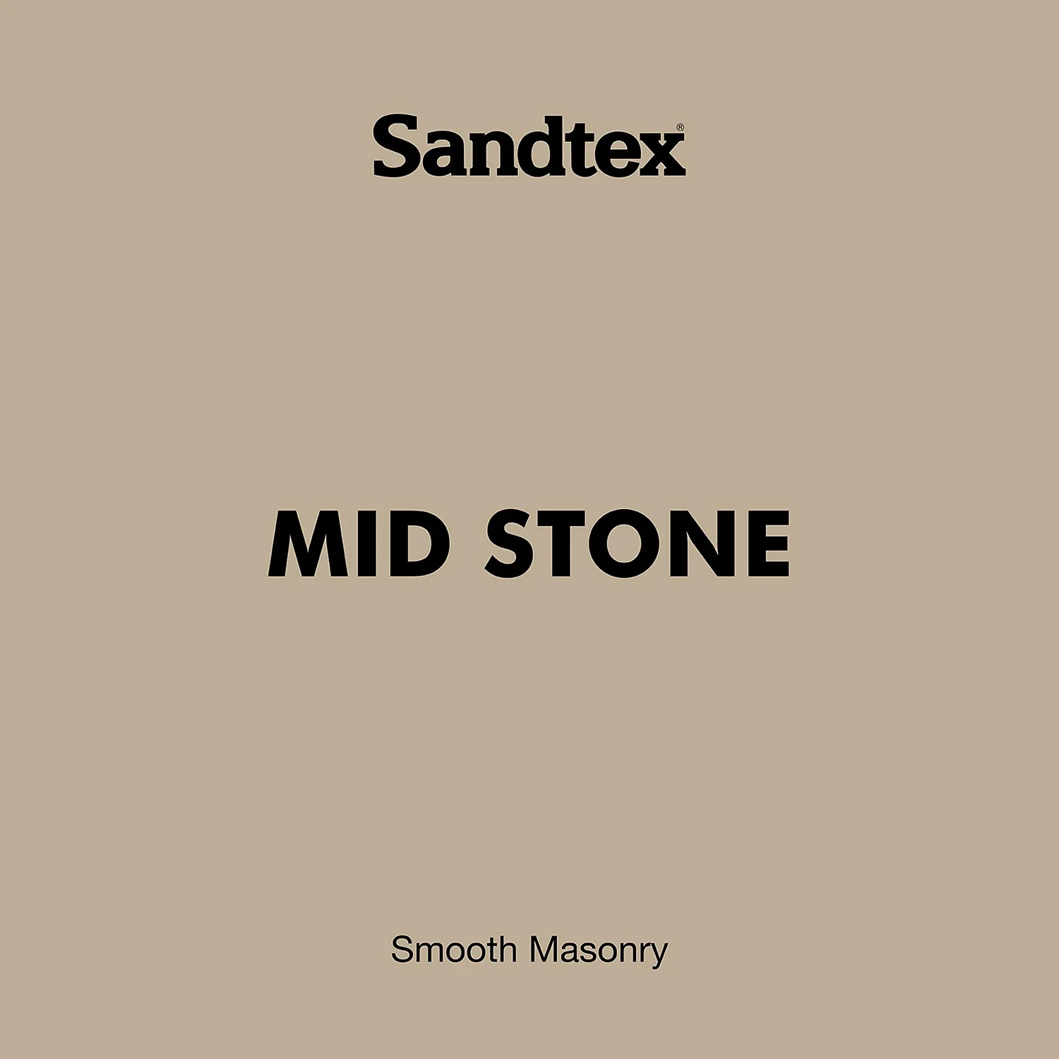 Sandtex® Ultra Smooth Masonry Paint Mid Stone - 2.5L