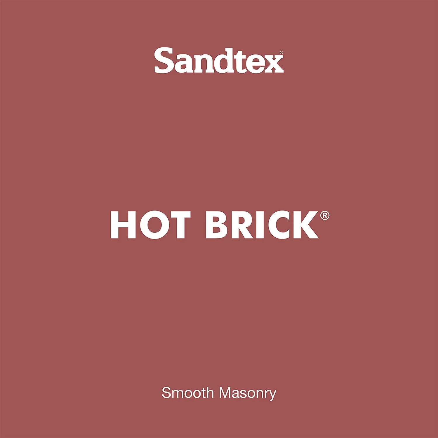 Sandtex® Ultra Smooth Masonry Paint Hot Brick - 2.5L