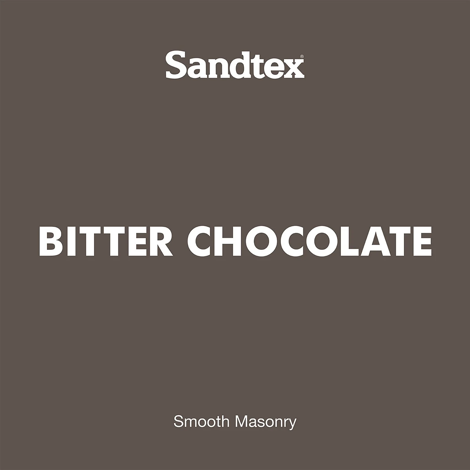 Sandtex® Ultra Smooth Masonry Paint Bitter Chocolate - 1L