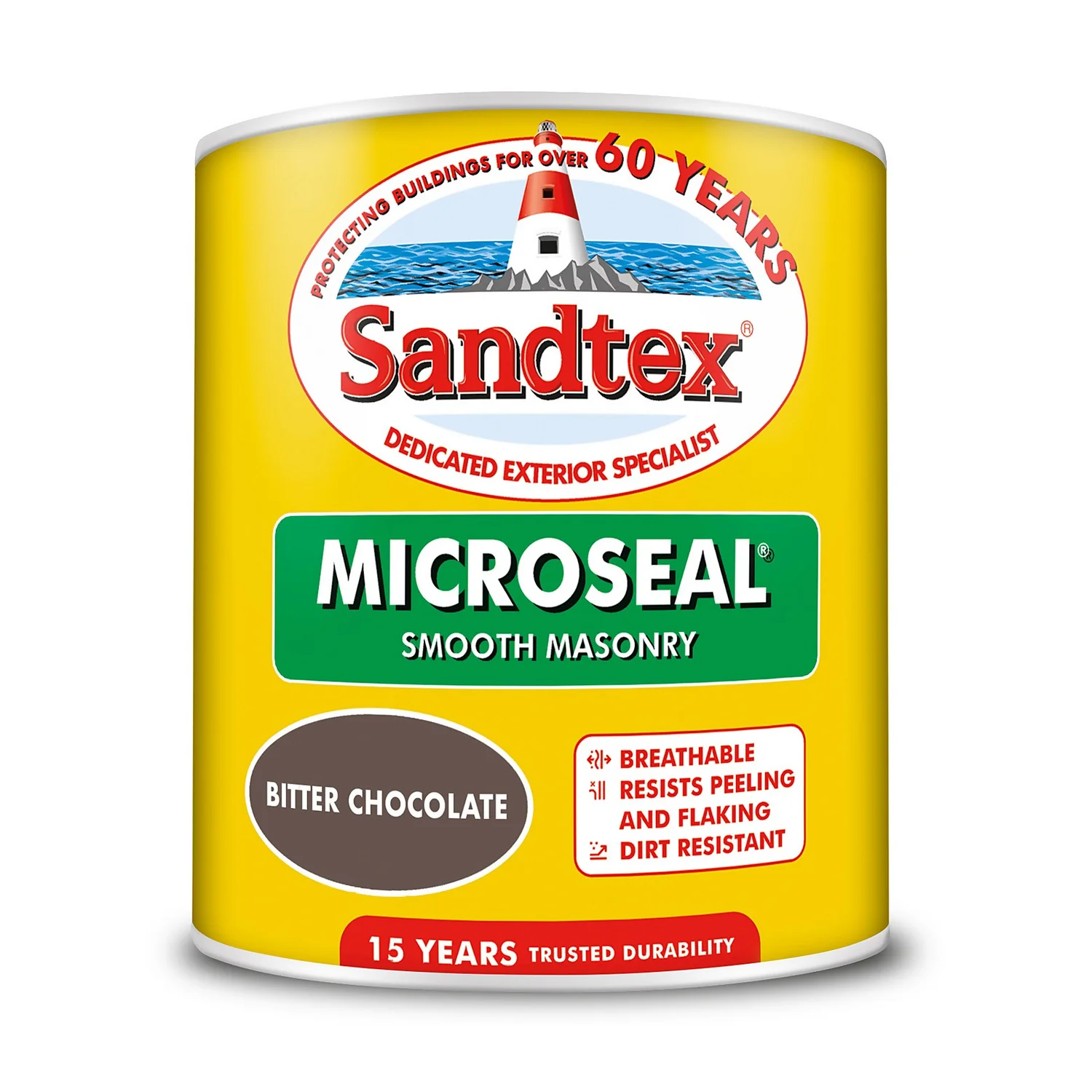 Sandtex® Ultra Smooth Masonry Paint Bitter Chocolate - 1L