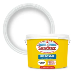 Sandtex® Textured Masonry Paint Pure Brilliant White - 10L