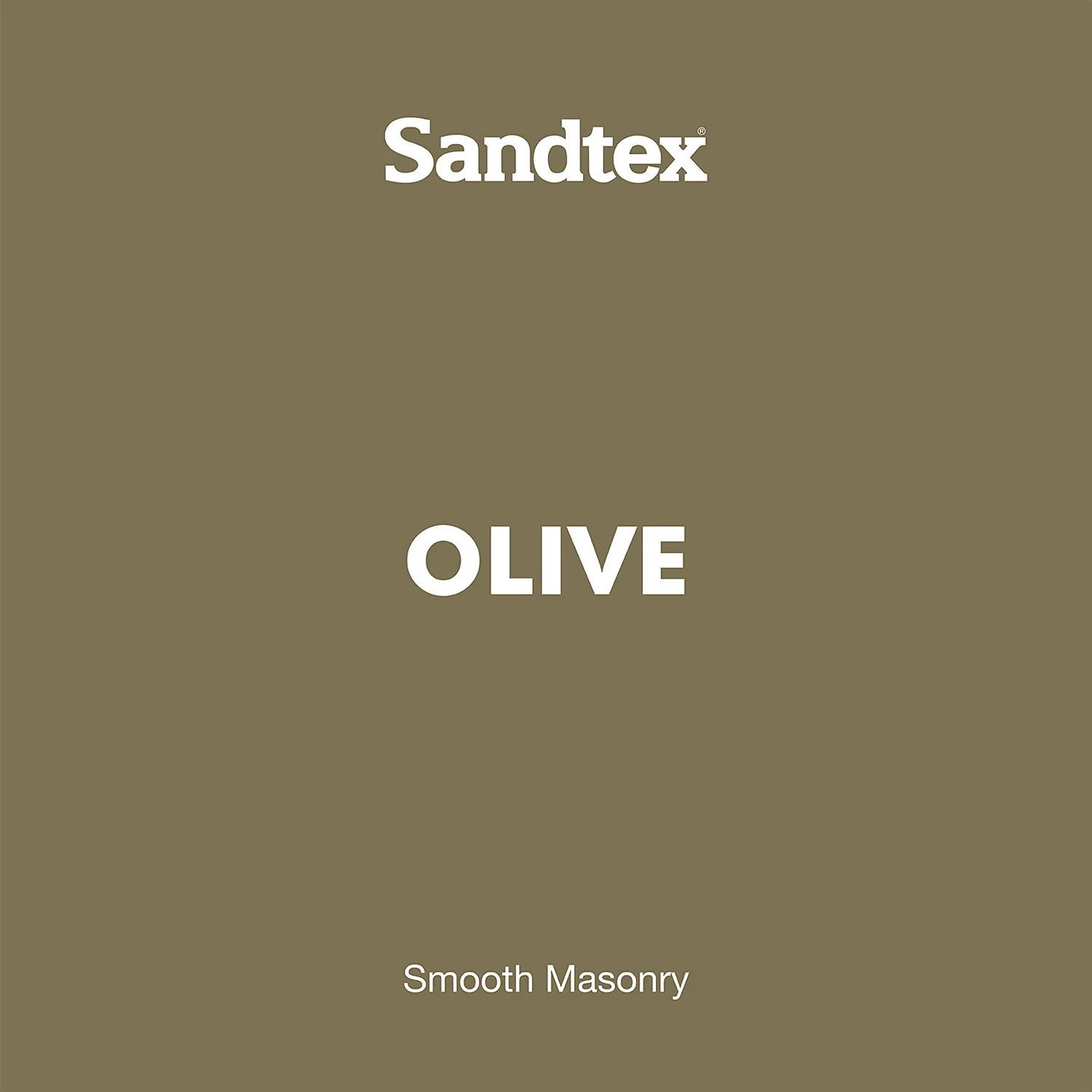 Sandtex® Ultra Smooth Masonry Paint Olive - 5L