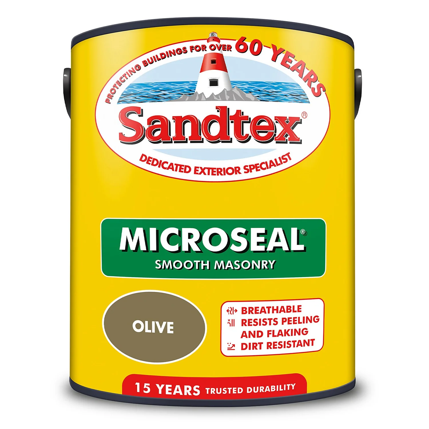 Sandtex® Ultra Smooth Masonry Paint Olive - 5L