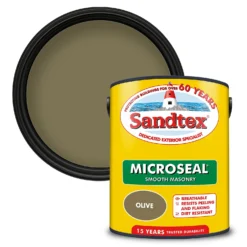 Sandtex® Ultra Smooth Masonry Paint Olive - 5L