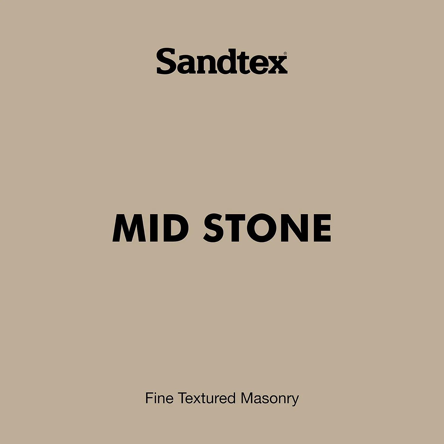 Sandtex® Textured Masonry Paint Mid Stone - 5L