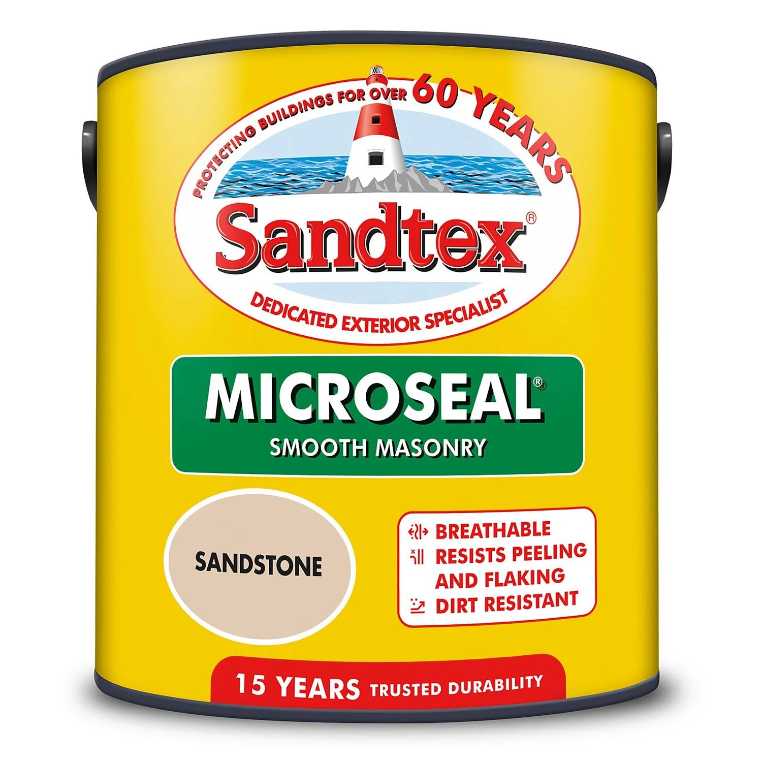 Sandtex® Ultra Smooth Masonry Paint Sandstone - 2.5L