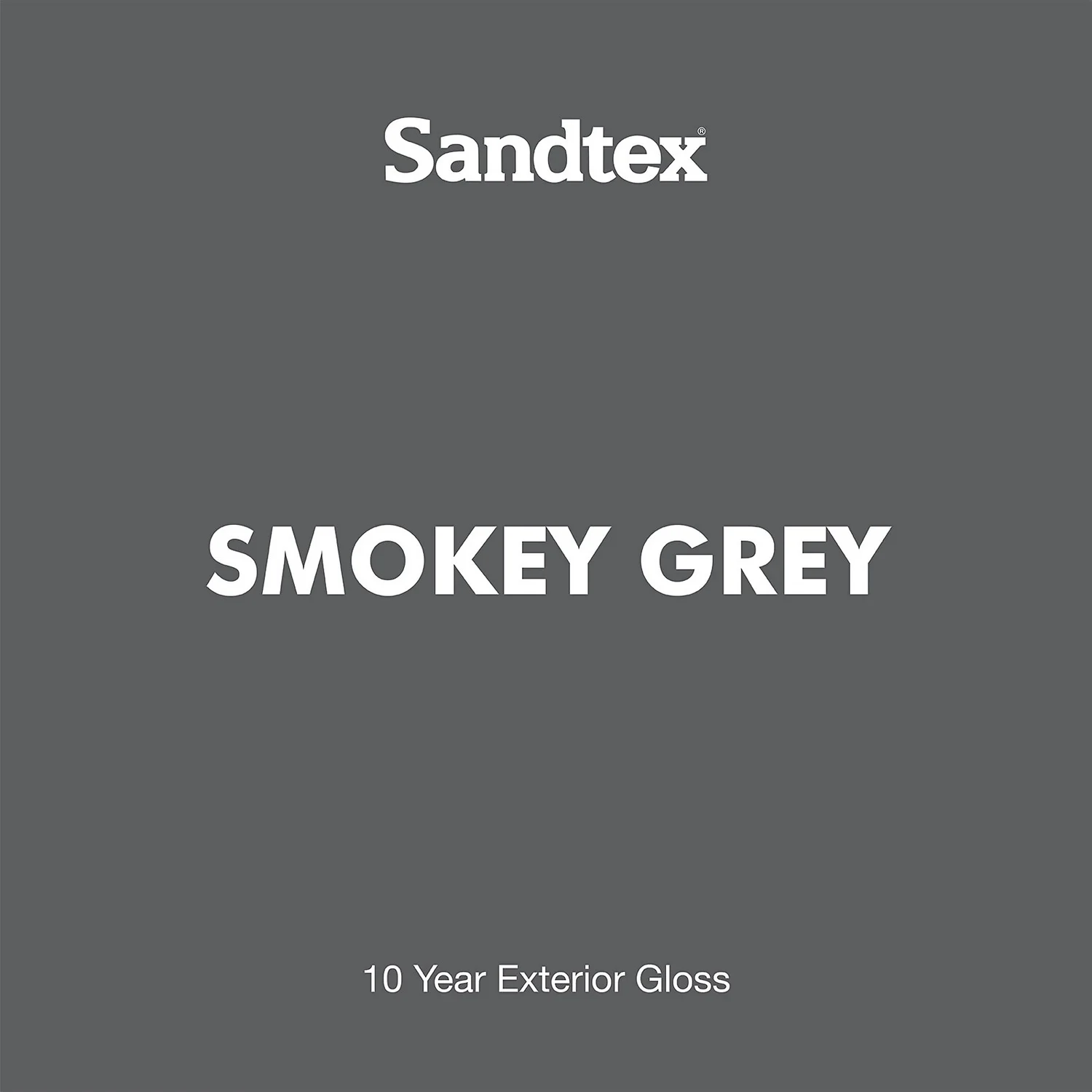 Sandtex® Exterior 10 Year Gloss Paint Smokey Grey - 750ml
