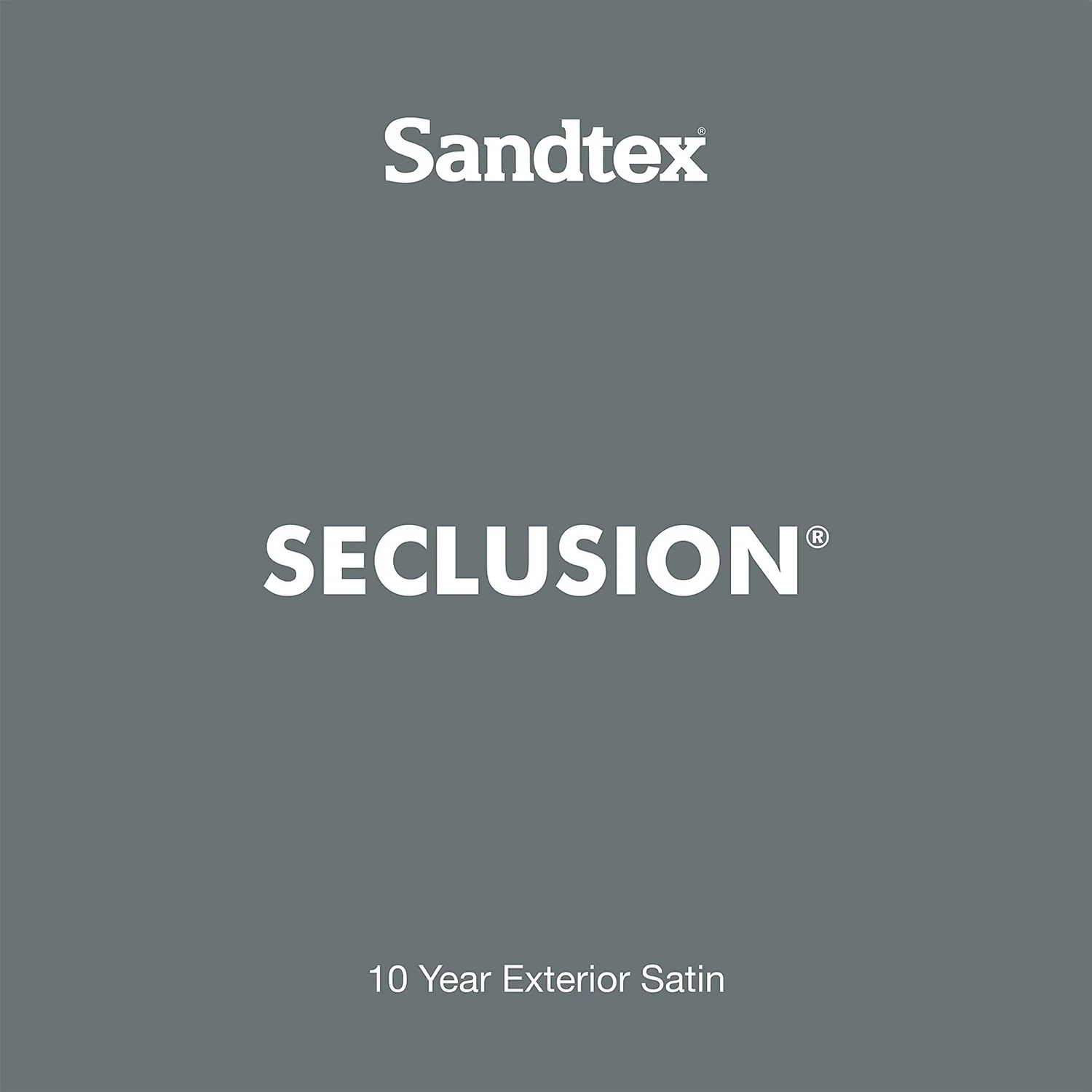 Sandtex® Exterior 10 Year Satin Paint Seclusion - 750ml