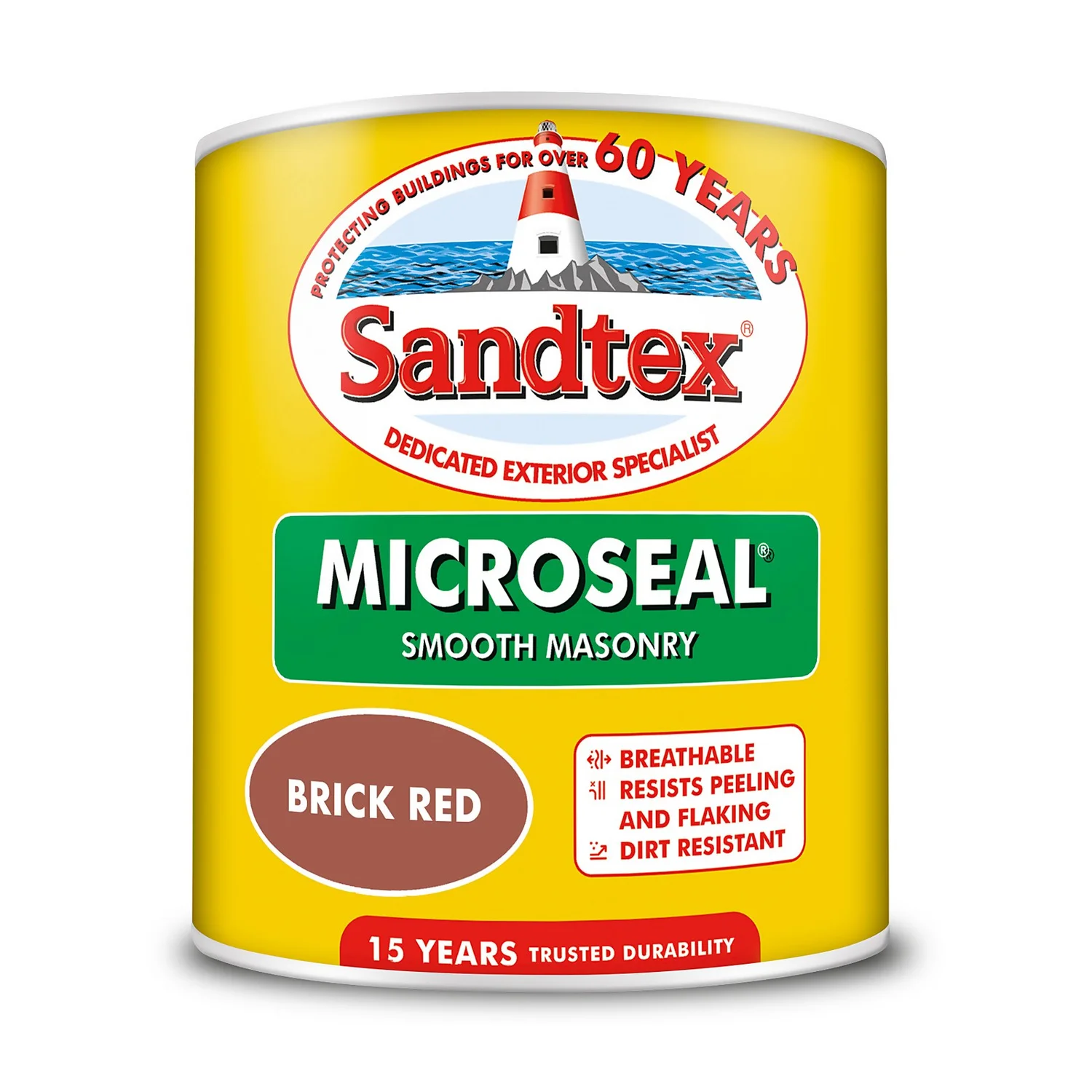 Sandtex® Ultra Smooth Masonry Paint Brick Red - 1L