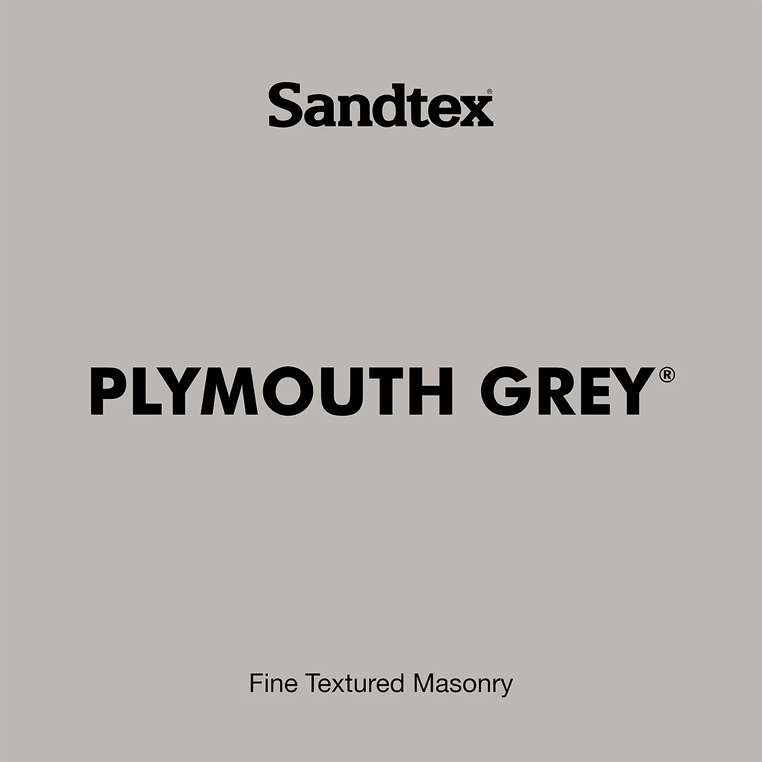 Sandtex® Textured Masonry Paint Plymouth Grey - 5L