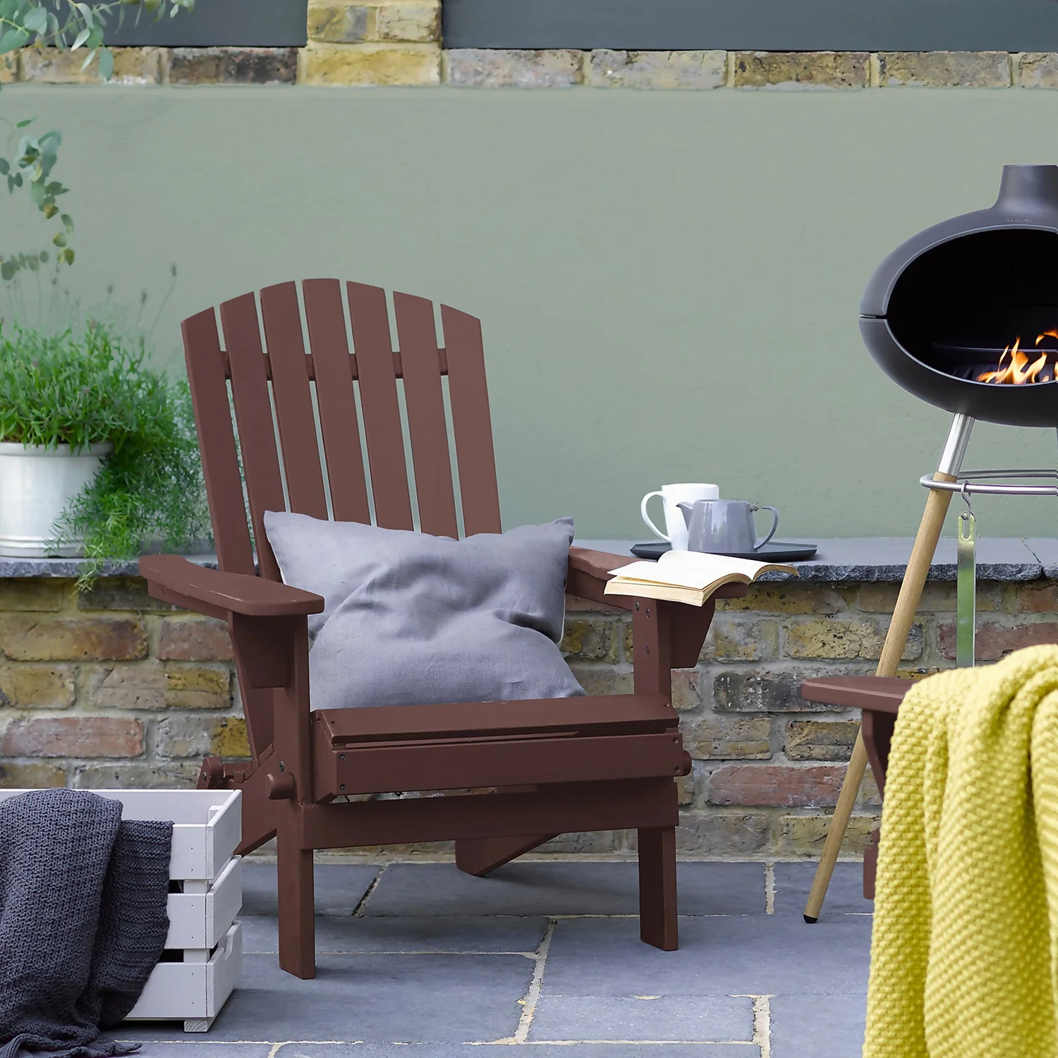 Sandtex® Exterior 10 Year Satin Paint Autumn Chestnut - 750ml