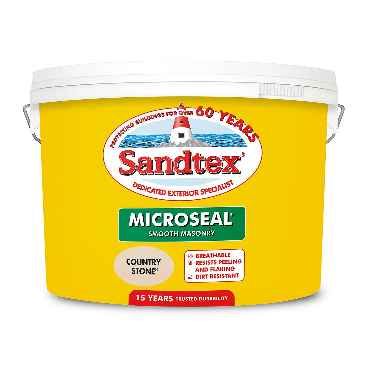 Sandtex® Ultra Smooth Masonry Paint Country Stone - 10L