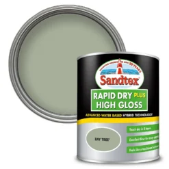 Sandtex® Rapid Dry Gloss Paint Bay Tree - 750ml