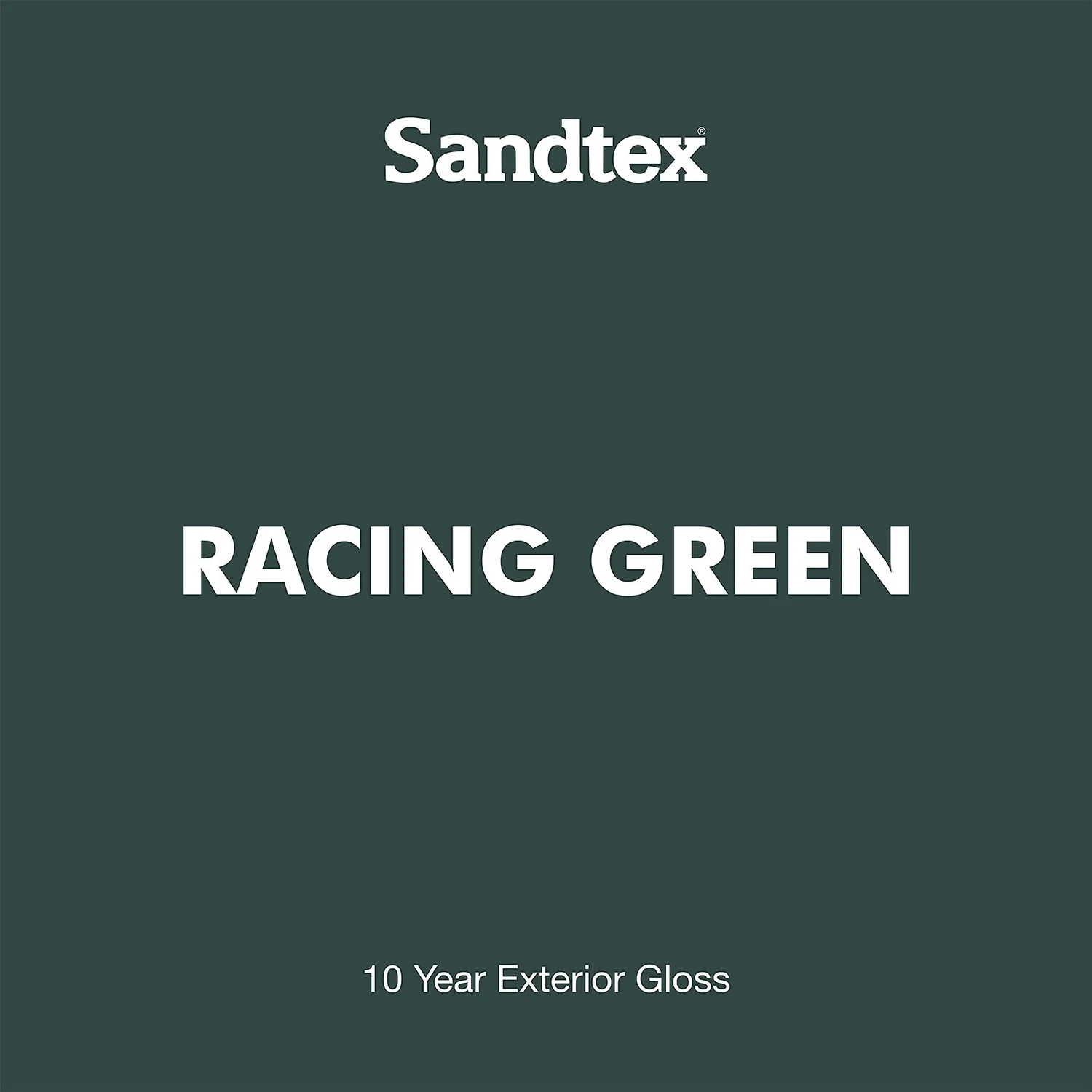 Sandtex® Exterior 10 Year Gloss Paint Racing Green -750ml