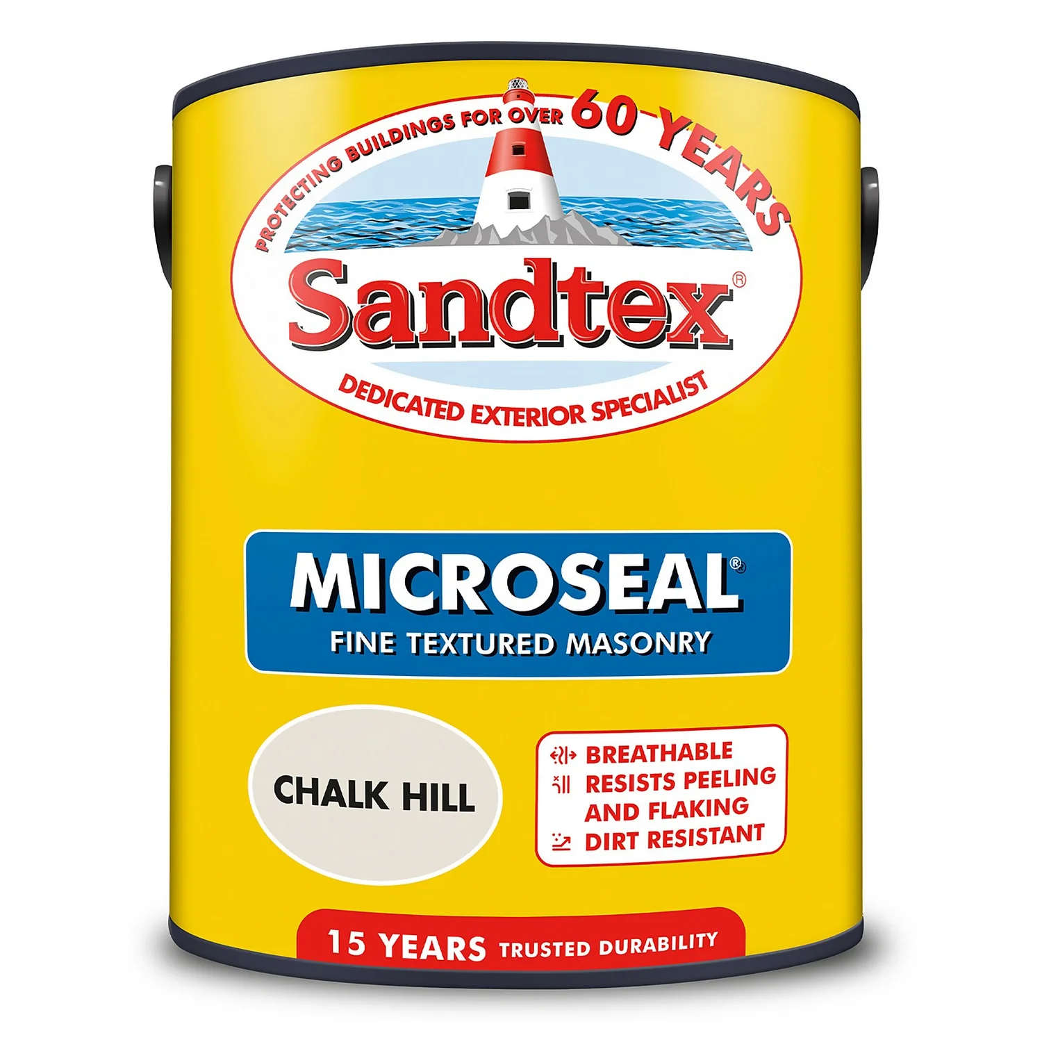 Sandtex® Textured Masonry Paint Chalk Hill - 5L