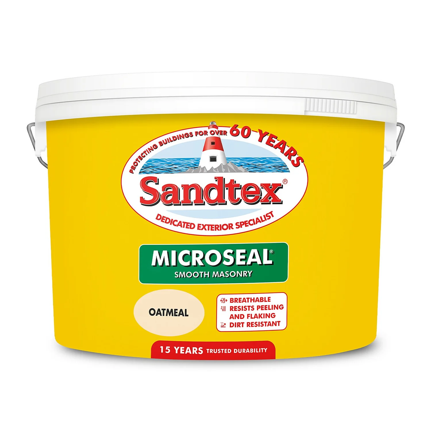 Sandtex® Ultra Smooth Masonry Paint Oatmeal - 10L