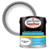 Sandtex® Exterior One Coat Gloss Paint Pure Brilliant White - 2.5L