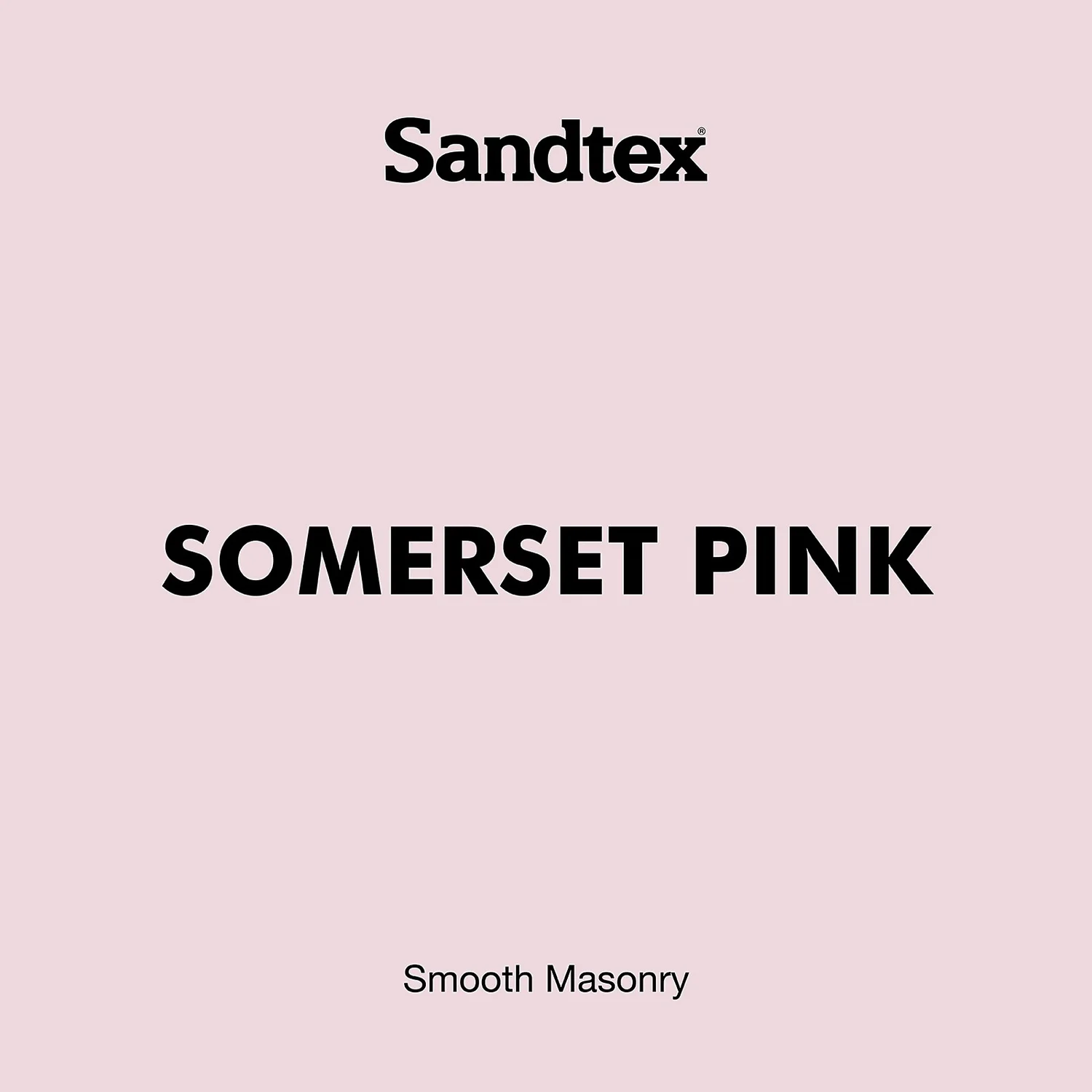 Sandtex Ultra Smooth Masonry Paint Somerset Pink - Tester