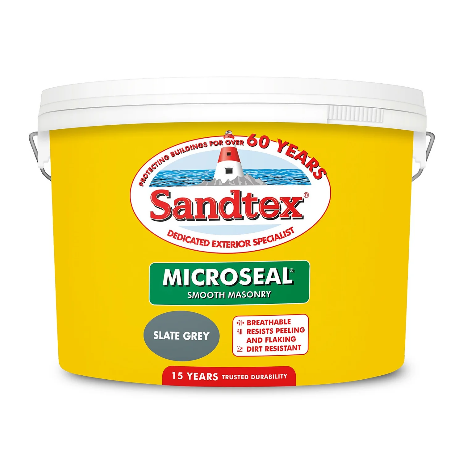 Sandtex® Ultra Smooth Masonry Paint Slate Grey - 10L