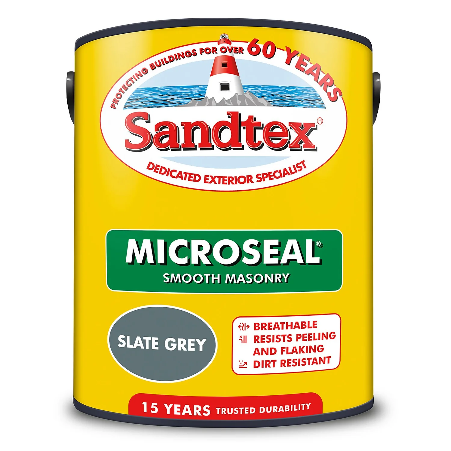 Sandtex® Ultra Smooth Masonry Paint Slate Grey - 5L