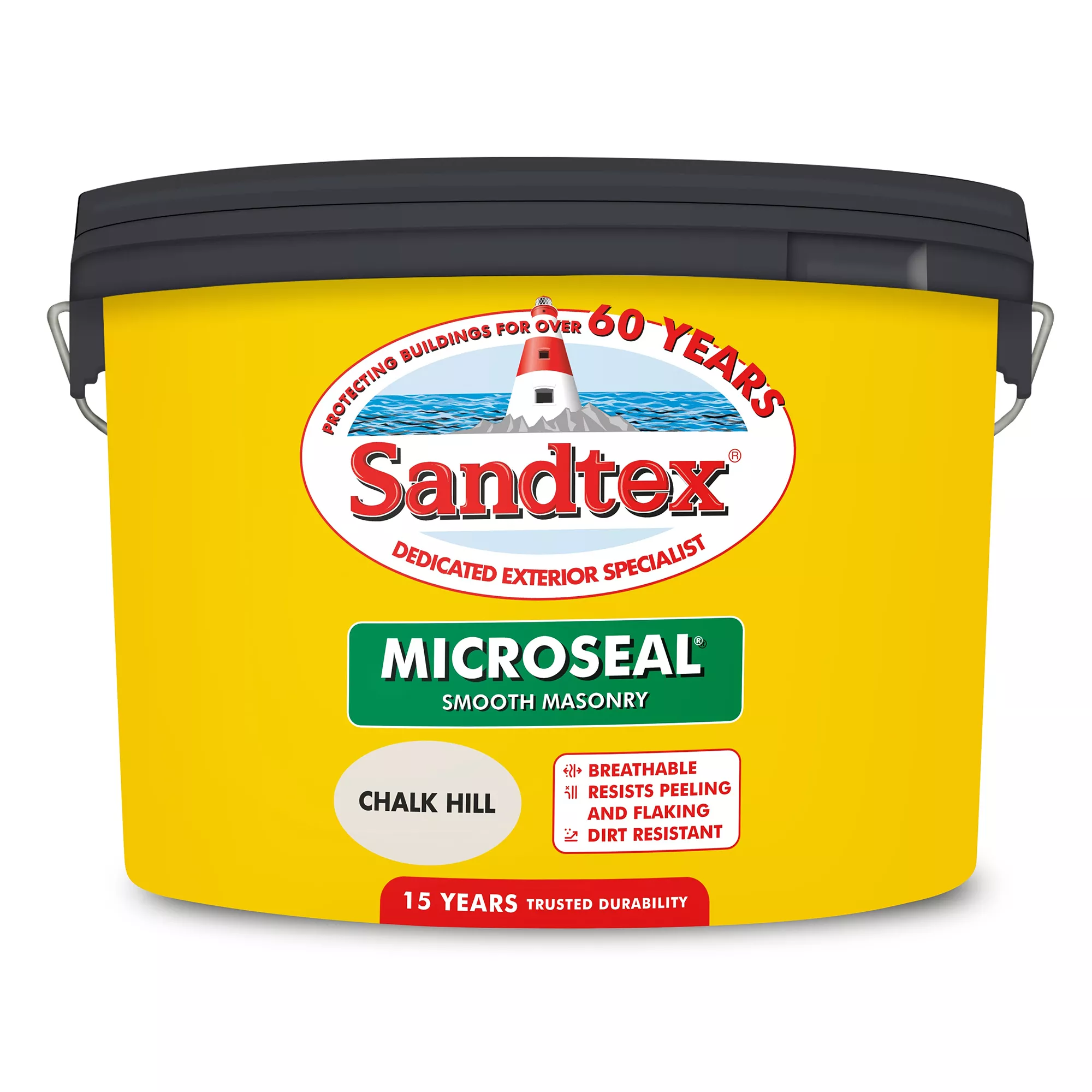 Sandtex Chalk Hill Matt Masonry paint, 10L Tub