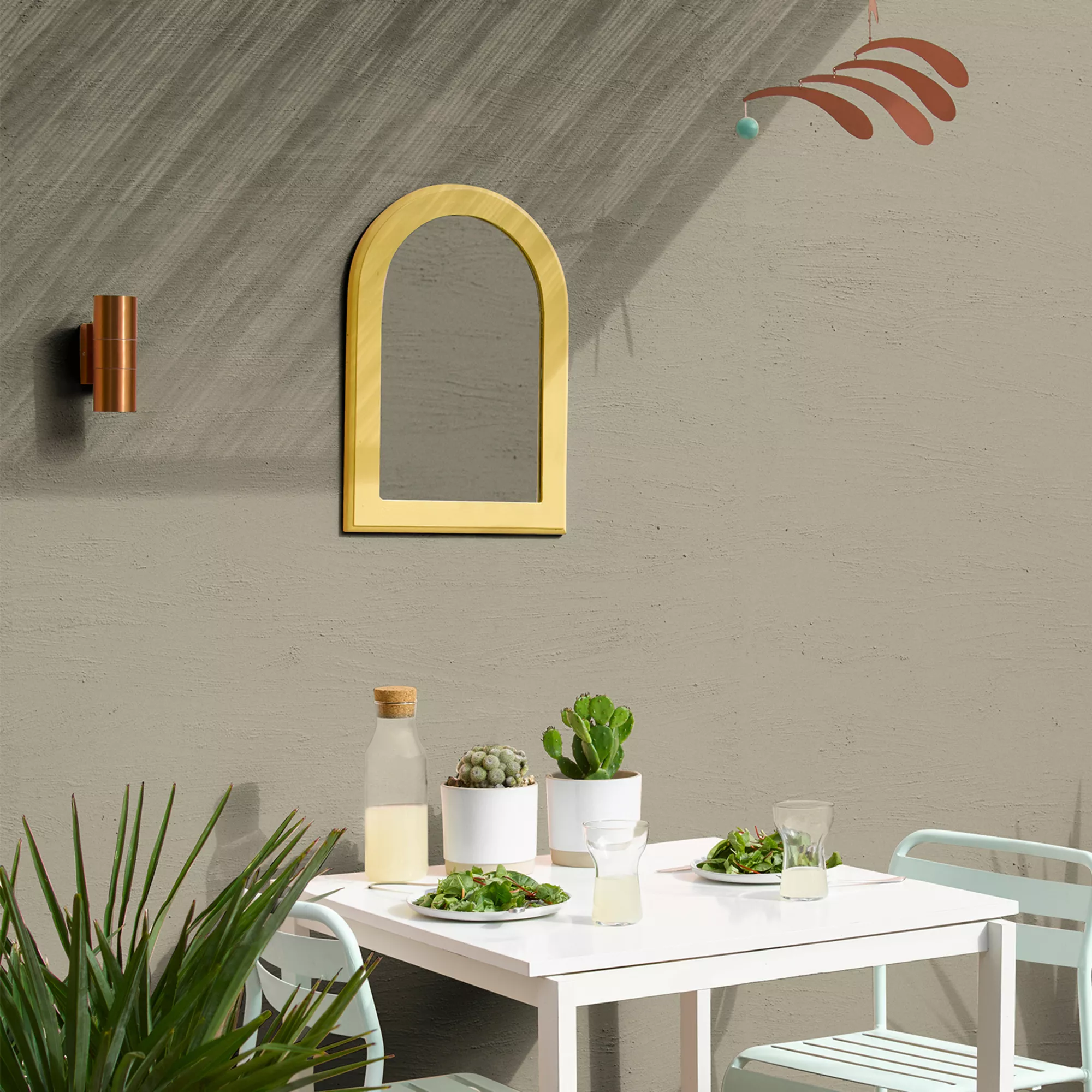 Sandtex French Grey Matt Masonry paint, 5L Tub