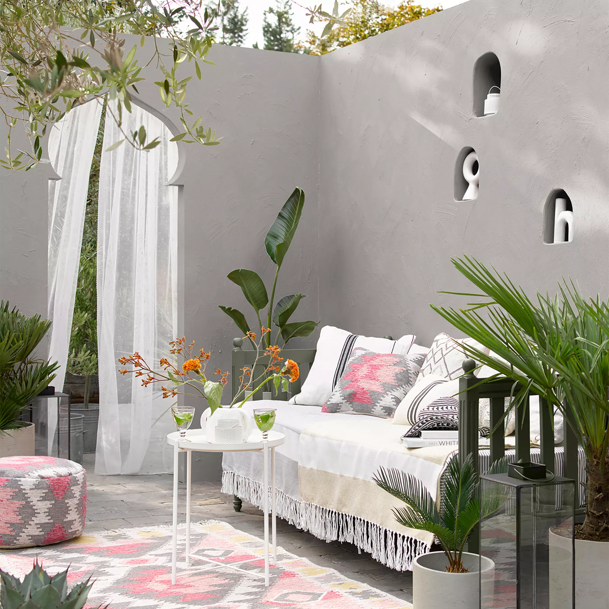 Sandtex Ultra smooth Plymouth grey Masonry paint, 10L