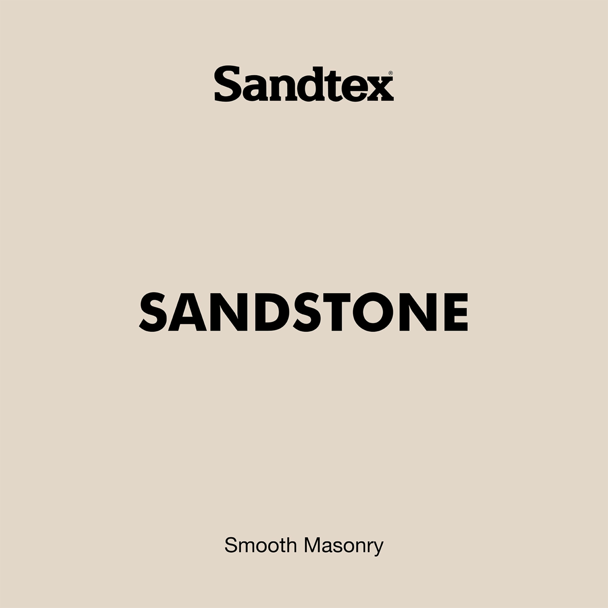 Sandtex Ultra smooth Sandstone Masonry paint, 5L
